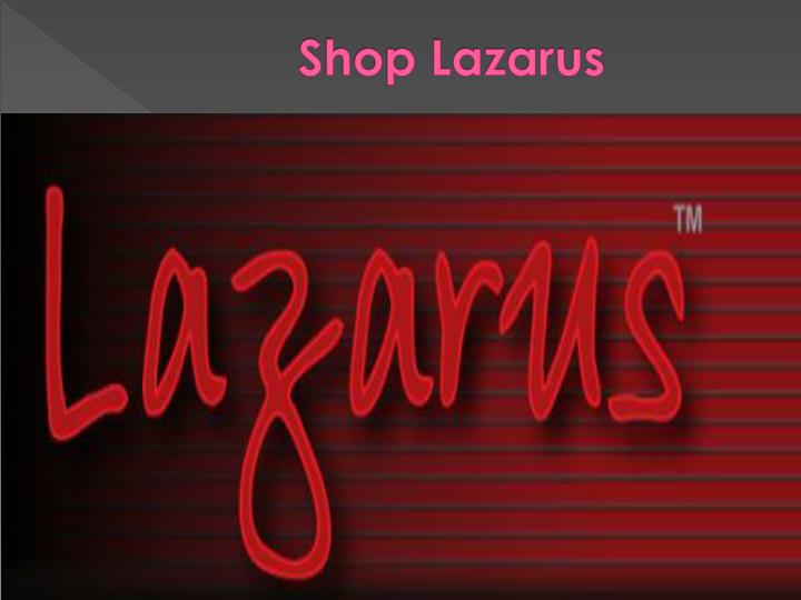 shop lazarus