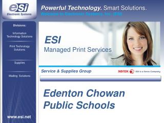 Information Technology Solutions Print Technology Solutions Supplies Mailing Solutions