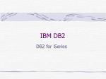 IBM DB2 - slide 1