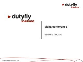 Malta conference