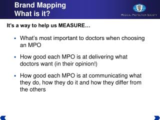 Brand Mapping What is it?