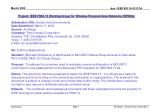 Wireless Multimedia Distribution in Dense User Environments - slide 1