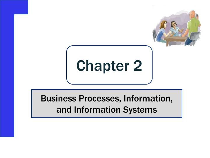 business processes information and information systems