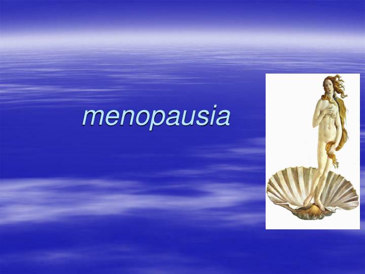 menopausia