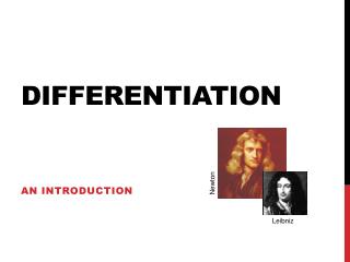 Differentiation