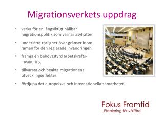 migrationsverkets uppdrag