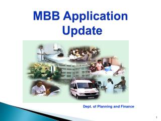 MBB Application Update