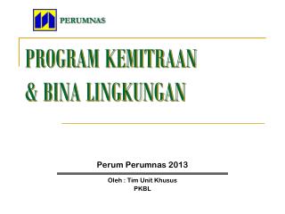 program kemitraan bina lingkungan
