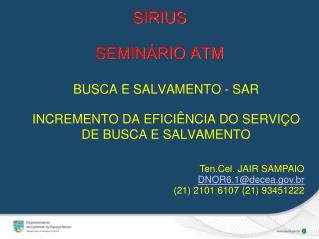 sirius semin rio atm