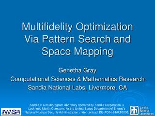 Multifidelity Optimization Via Pattern Search and Space Mapping