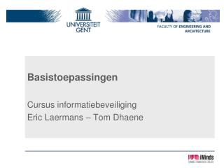 basistoepassingen
