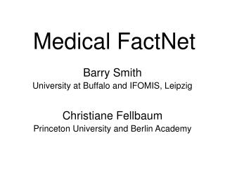 Medical FactNet