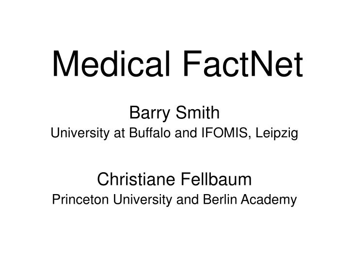 medical factnet