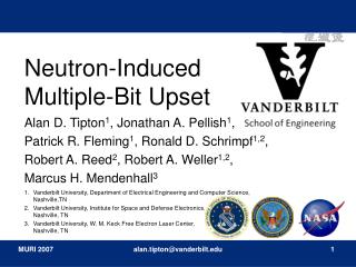 Neutron-Induced Multiple-Bit Upset