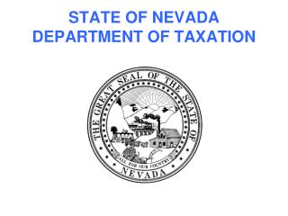 STATE OF NEVADA DEPARTMENT OF TAXATION