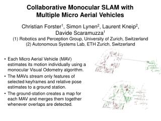 Collaborative Monocular SLAM with Multiple Micro Aerial Vehicles