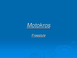 Motokros