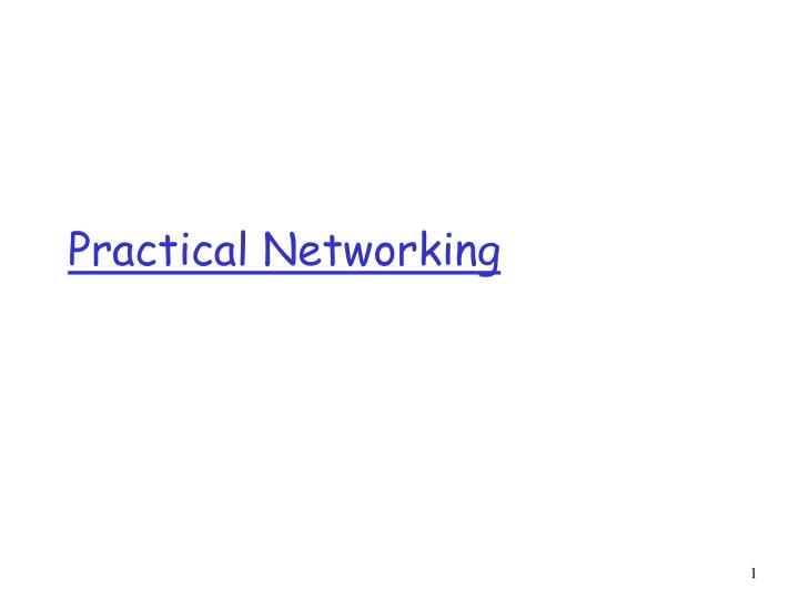 practical networking