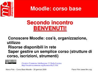 moodle corso base