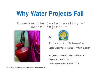 Why Water Projects Fail