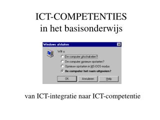 ict competenties in het basisonderwijs