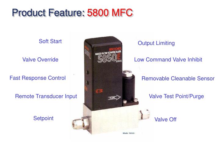 product feature 5800 mfc