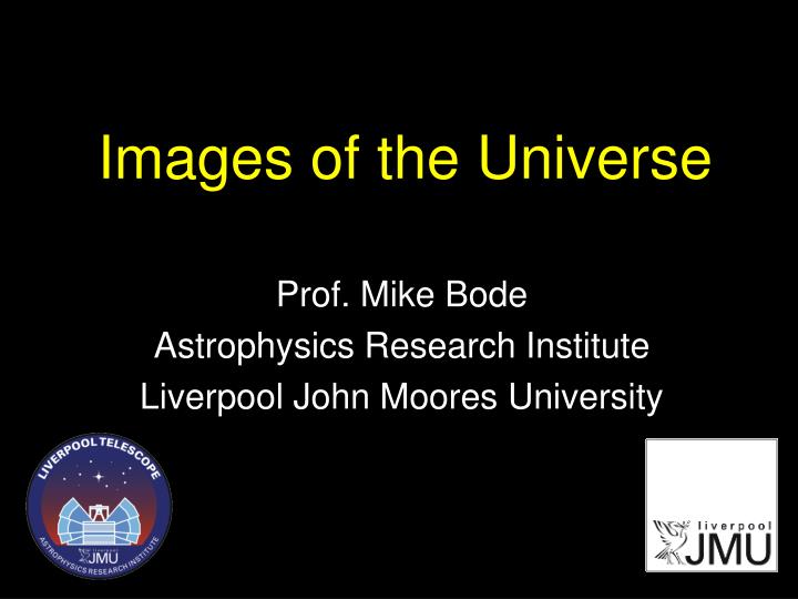 images of the universe