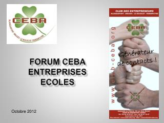 forum ceba entreprises ecoles