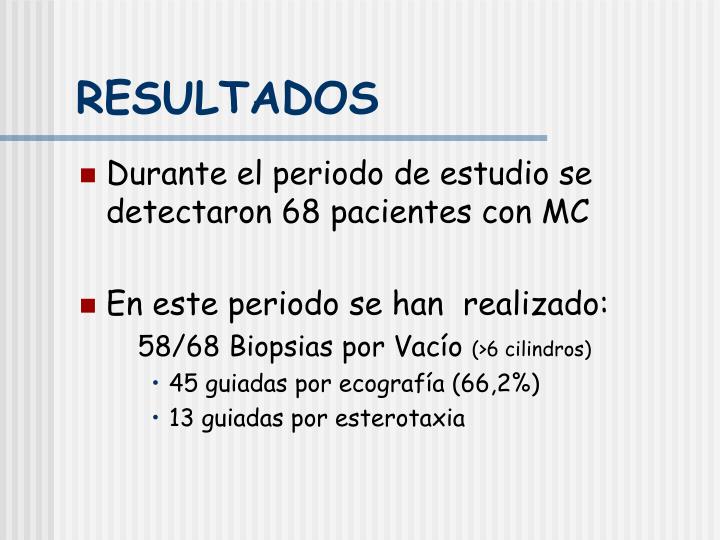 resultados