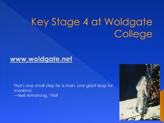 Key Stage 4 at Woldgate College