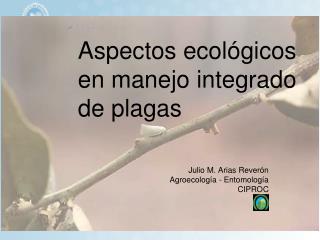 aspectos ecol gicos en manejo integrado de plagas