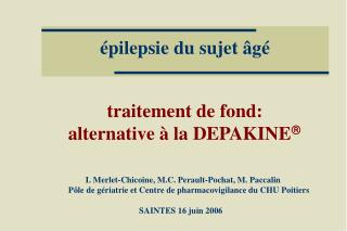 pilepsie du sujet g