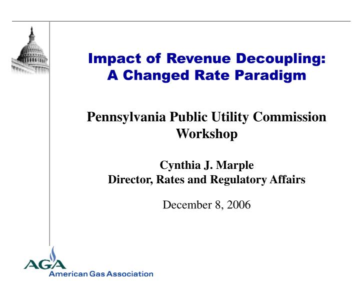 impact of revenue decoupling a changed rate paradigm