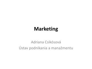 m arketing