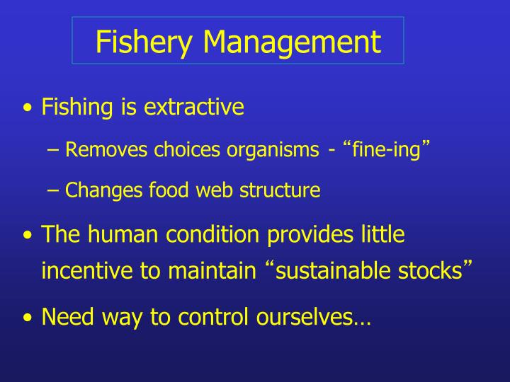 fishery management