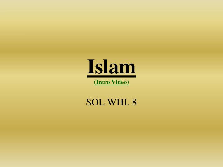 islam intro video