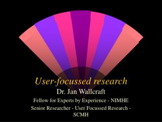 User-focussed research