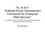 A summary - slide 1