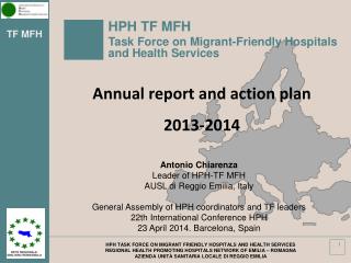 HPH TF MFH Task Force on Migrant-Friendly Hospitals and Health Services