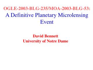 OGLE-2003-BLG-235/MOA-2003-BLG-53: A Definitive Planetary Microlensing Event