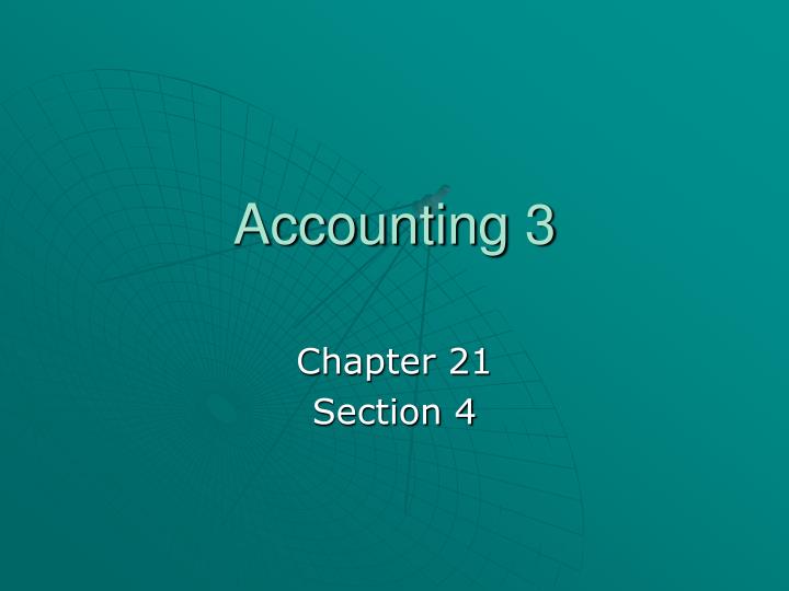 accounting 3