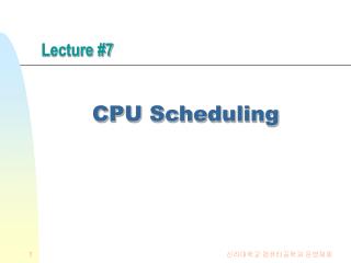 lecture 7