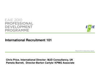 International Recruitment 101