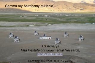 Gamma-ray Astronomy at Hanle