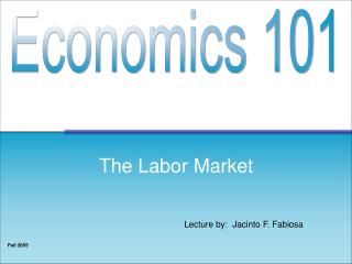 The Labor Market