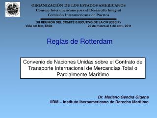 reglas de rotterdam