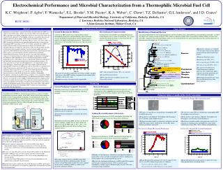 Electrochemical Performance and Microbial Characterization from a Thermophilic Microbial Fuel Cell