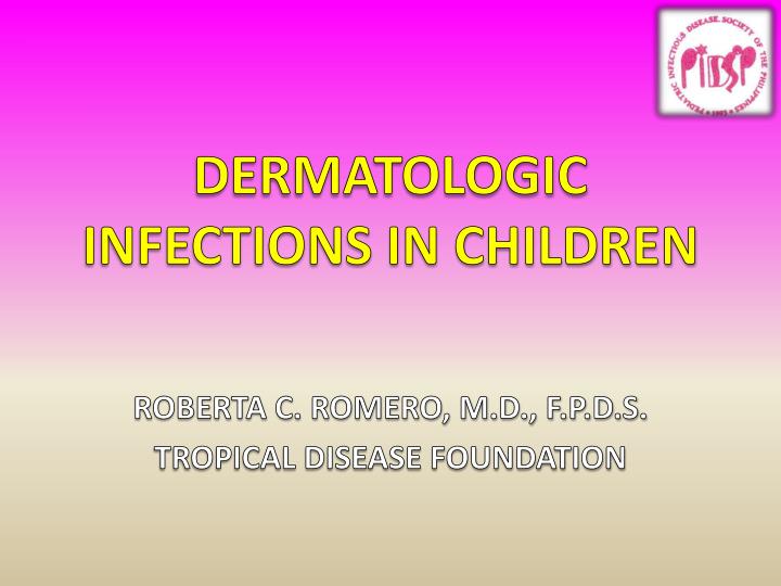 dermatologic infections in children