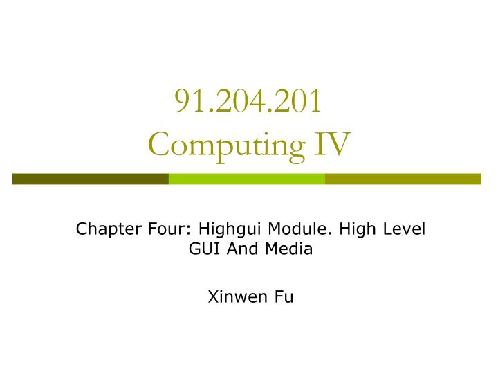 91 204 201 computing iv