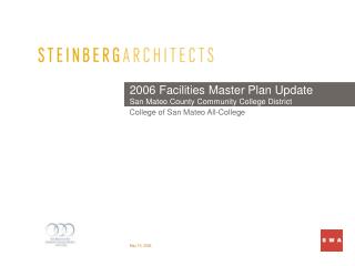 2006 Facilities Master Plan Update San Mateo County Community College District